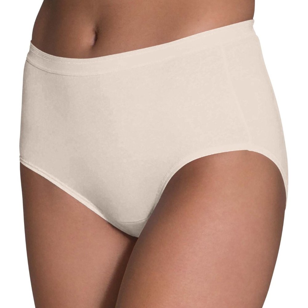 NEW! Fruit of the Loom Women's ( 3 Pack/2 ) Assorted Cotton Brief Panties